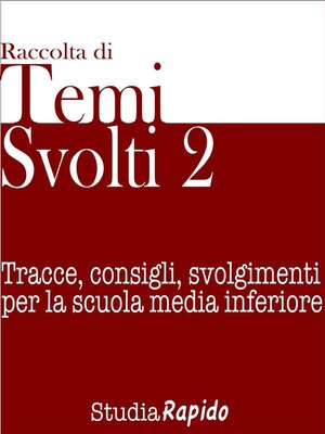 cover image of Temi svolti 2